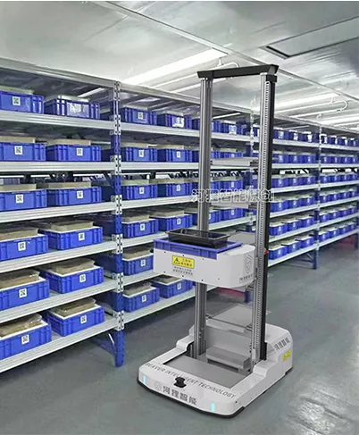 Intelligent warehousing of an electronic unit